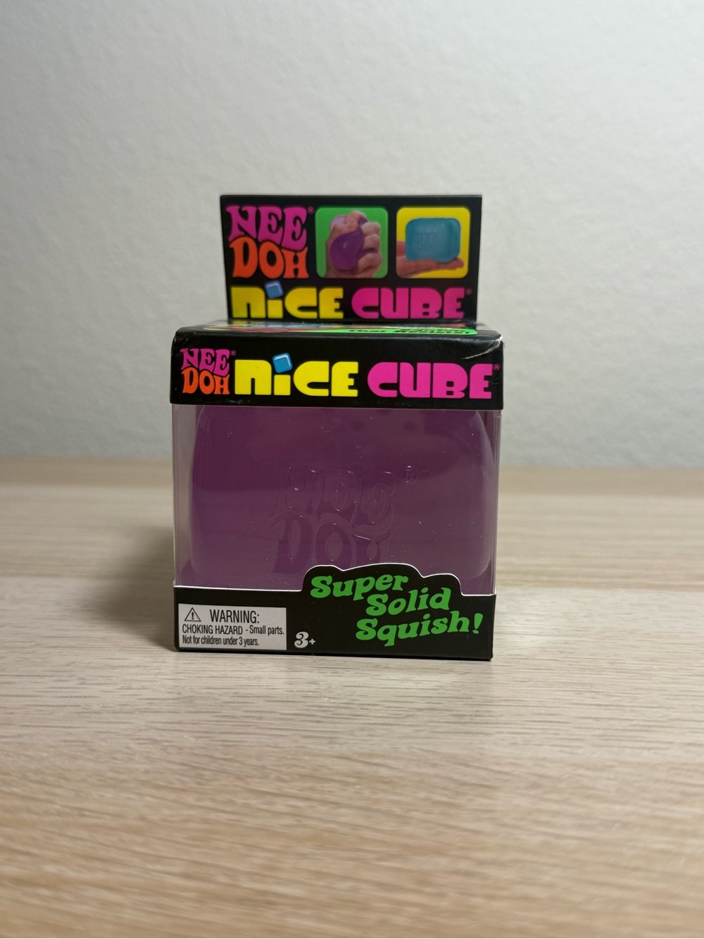 Nice Cube Purple Super Solid Squish Toy